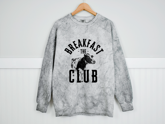 The Breakfast Club – Dairy Cow Crewneck for Men & Women