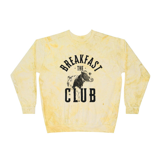 The Breakfast Club – Dairy Cow Crewneck for Men & Women